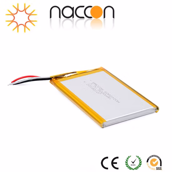 Usine Directement CB Kc 6060100 Batteries au Lithium Ultra Mince Petite 3.7V 5000mAh Li Polymère Rechargeable Batterie Lipo pour Numérique