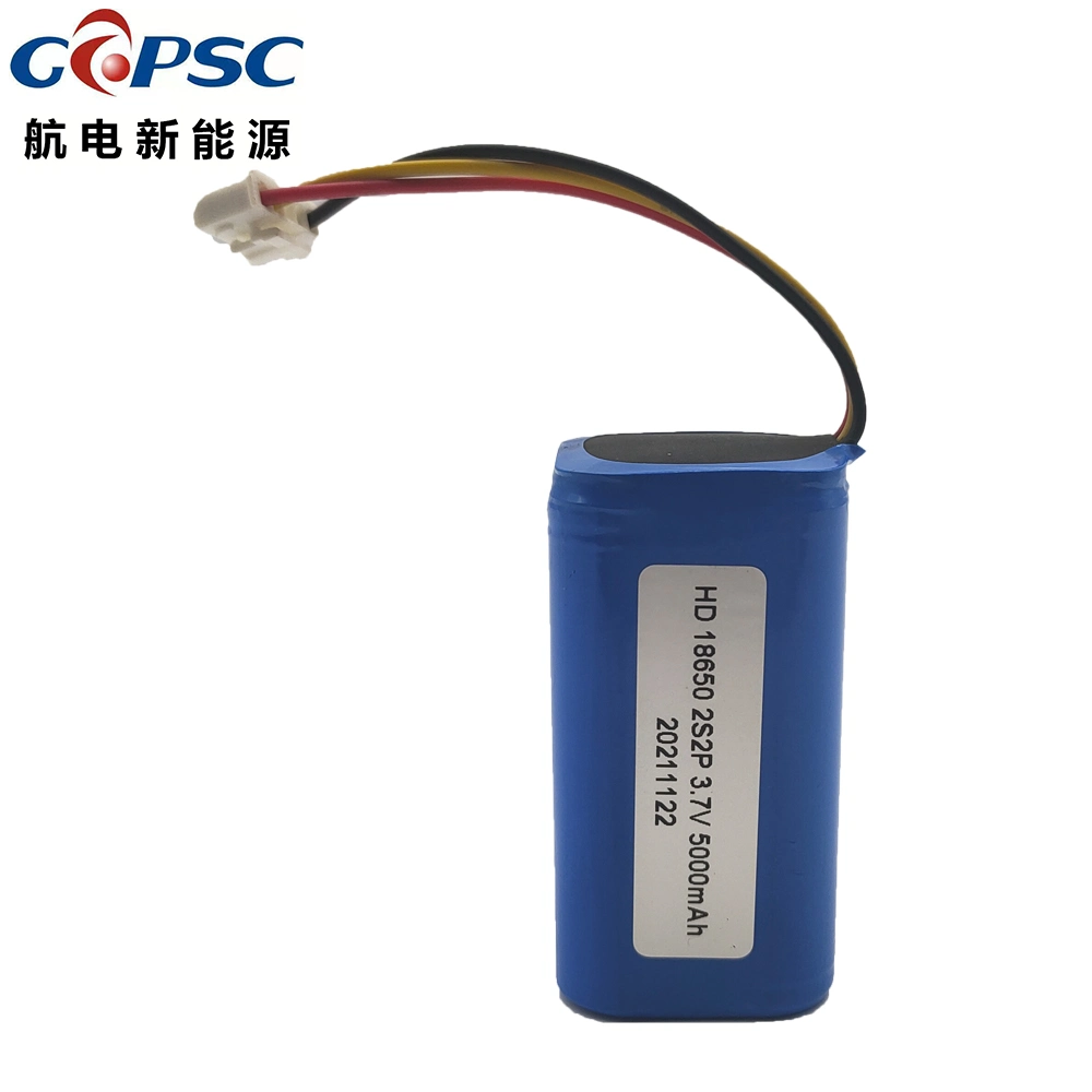 Gapsc Factory Direct 18650 Lithium Battery 2s2p 3.7 V 5000mAh Flat Digital, Power Battery Pack Can Be Charged