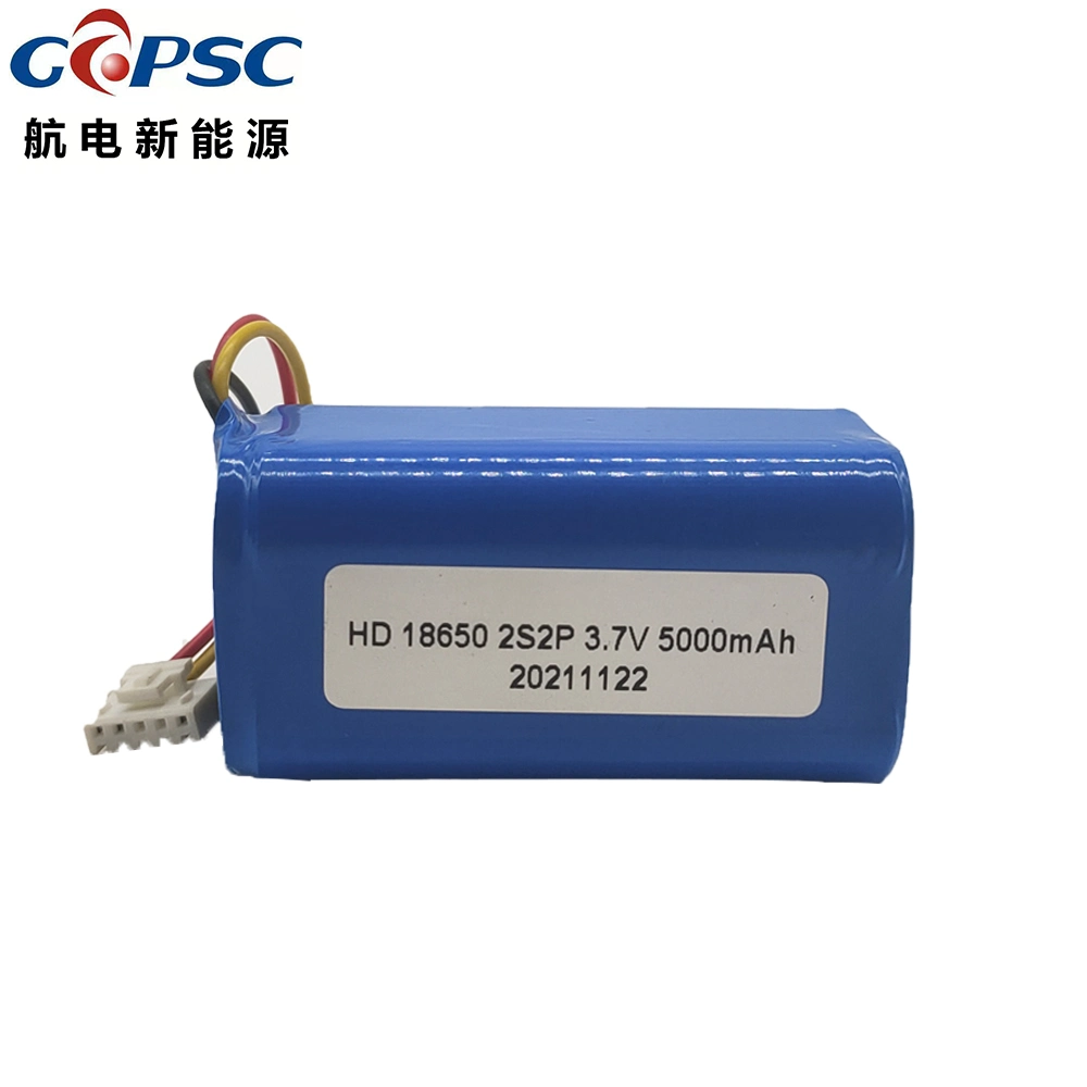 Gapsc Factory Direct 18650 Lithium Battery 2s2p 3.7 V 5000mAh Flat Digital, Power Battery Pack Can Be Charged