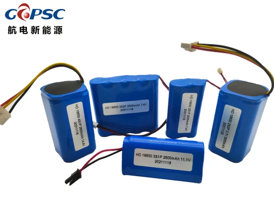 Batterie au lithium Gapsc Factory Direct 18650 2s2p 3,7 V 5000 mAh numérique plate, batterie d'alimentation pouvant être chargée